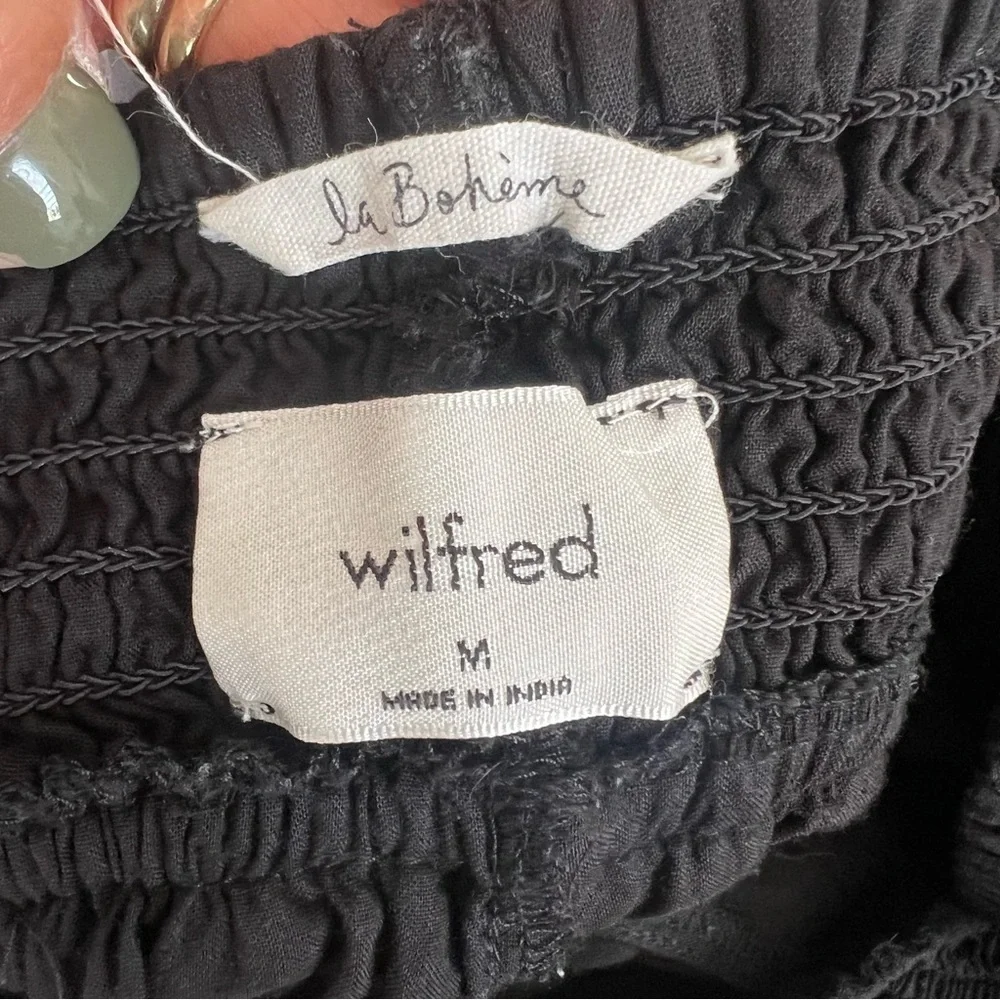 Aritzia Wilfred Boheme Nanterre Wide leg pant M - Picture 10 of 11